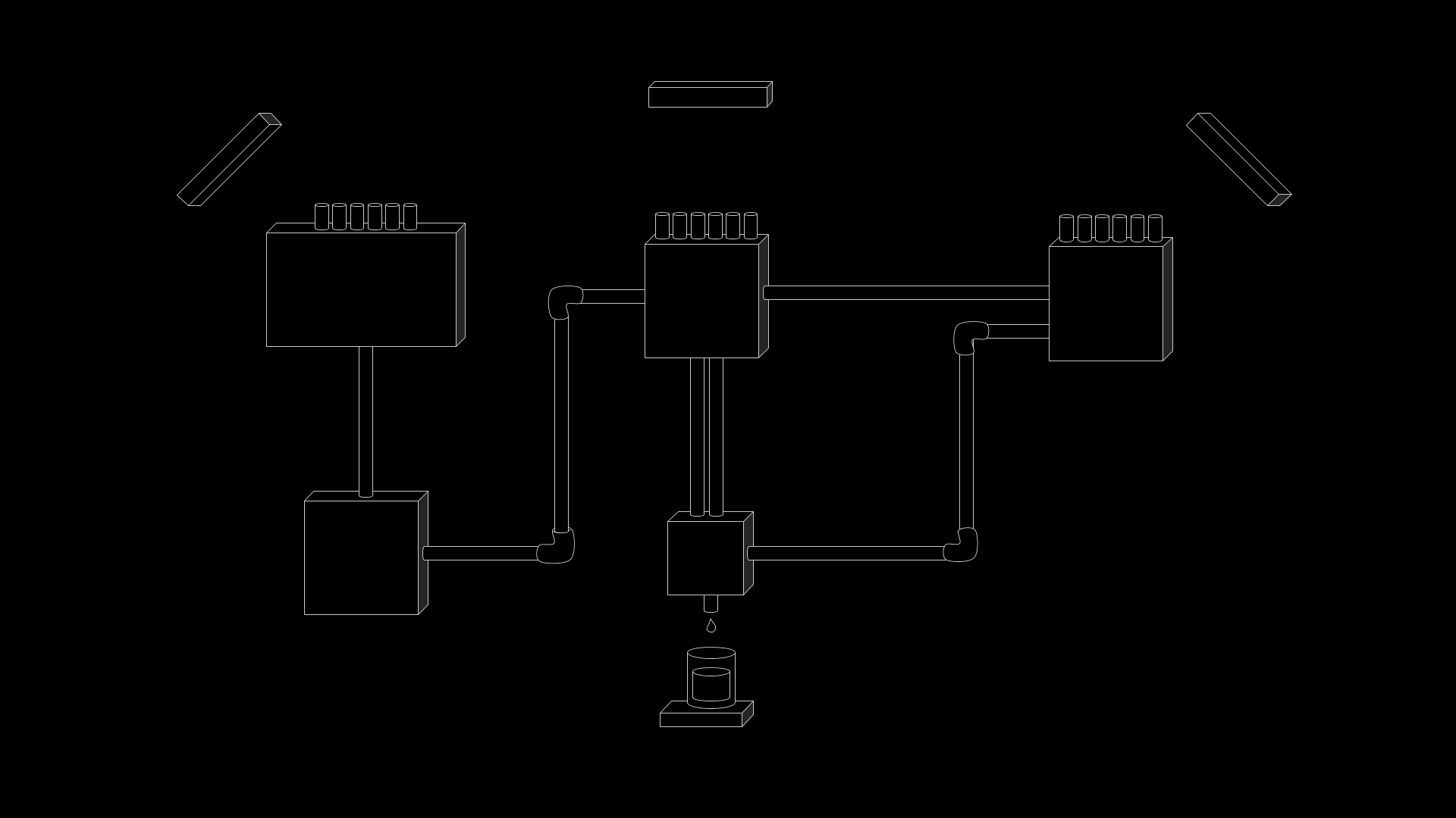 Schéma simplifié de l'installation